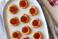 Sweet and Spicy Cheese Thumbprints