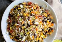 Vibrant Southwest Quinoa Salad with Tangy Lime and Cotija