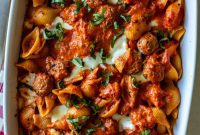 Quick and Comforting Meatball Pasta Bake