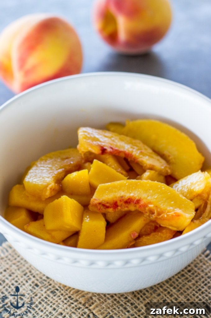 Mango Peach Smoothie