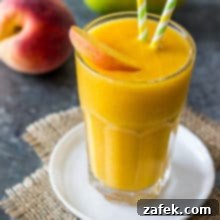 Mango Peach Smoothie