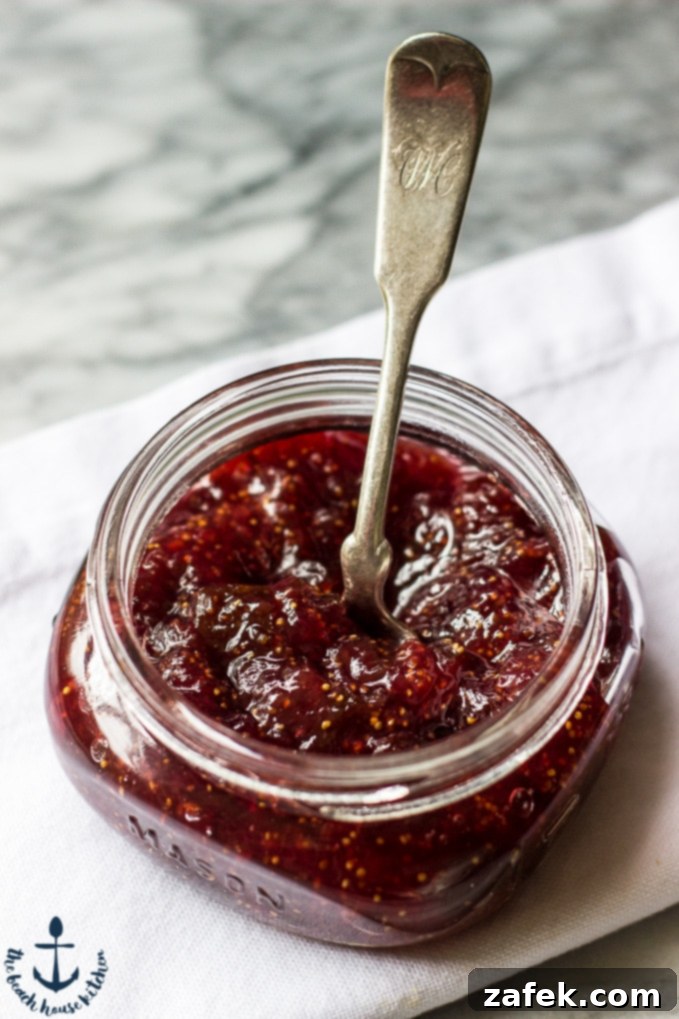 Ingredients laid out for Prosciutto and Asiago Sandwich, highlighting marsala mushrooms and fig jam