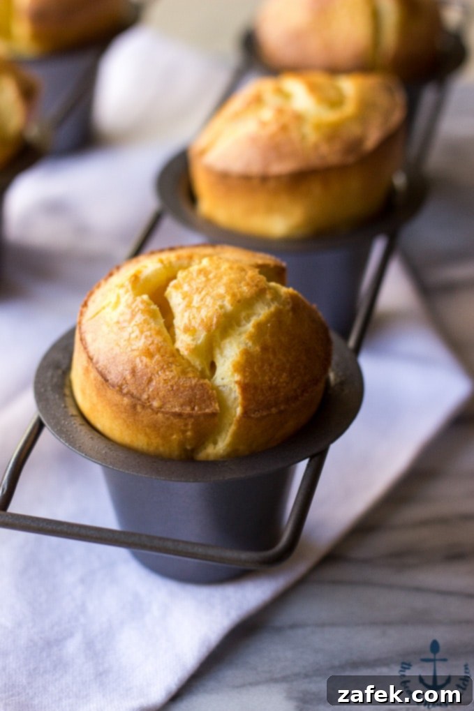 Aromatic Chai Clouds 5 Three Chai Spiced Popovers perfectly baked, golden and airy