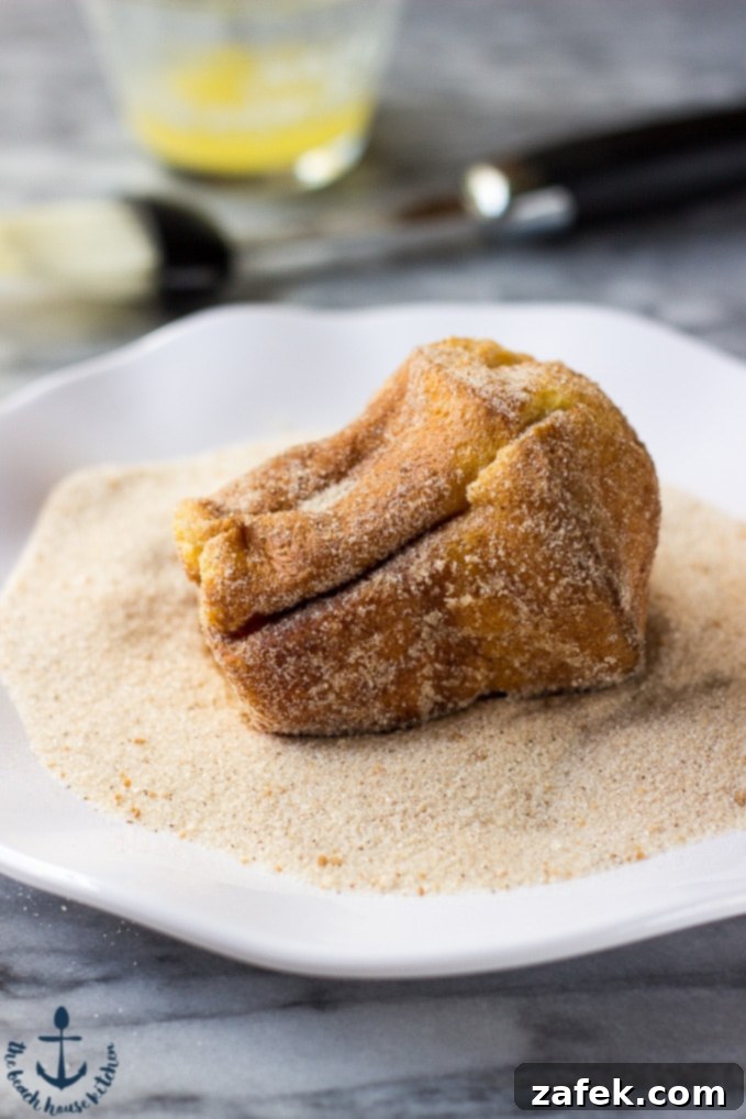 Aromatic Chai Clouds 6 A close-up shot of the popovers' delicate, airy interior
