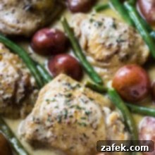 One Skillet Mustard Chicken main recipe image