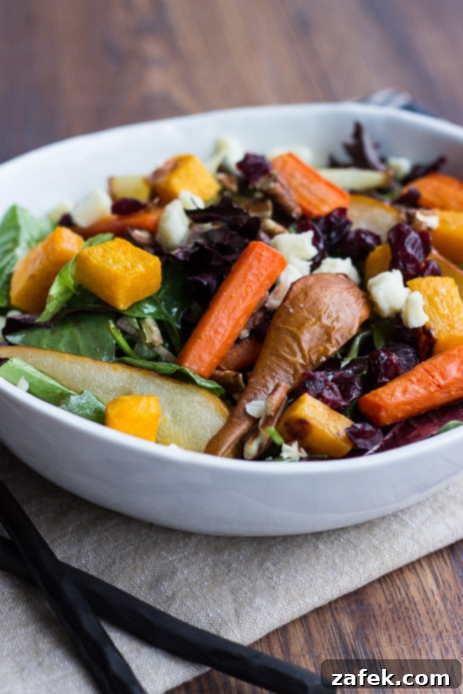 Warm Roasted Vegetable Medley with Balsamic Glaze 3 Roasted Vegetable Salad