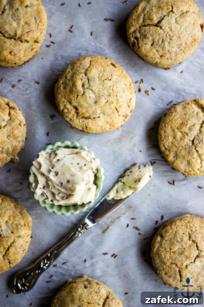 Delicious Rye Scones with Crispy Bacon and Jarlsberg Cheese