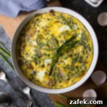 Hearty Italian Sausage Frittata 7 Sausage, Peppers and Onions Frittata