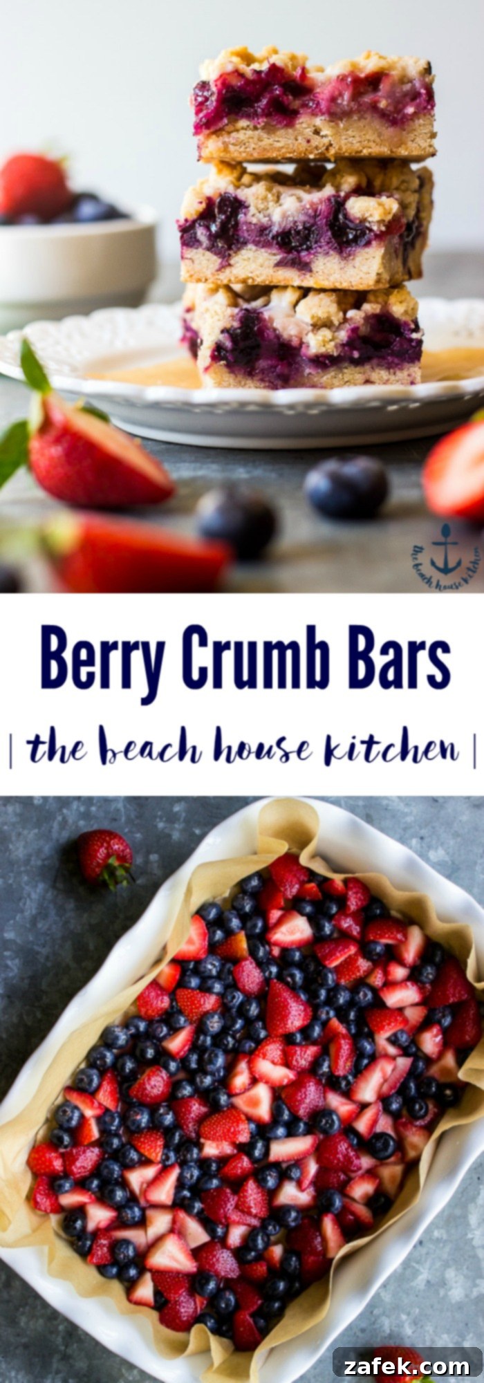 Summer Berry Streusel Bars 8 Berry Crumb Bars