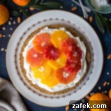 Winter Citrus Mascarpone Tart