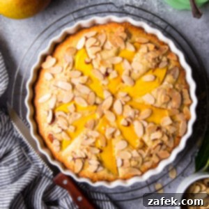 Tropical Mango Almond Cake