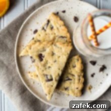 Zesty Orange Chocolate Chunk Shortbread 2 Chocolate Chunk Orange Shortbread