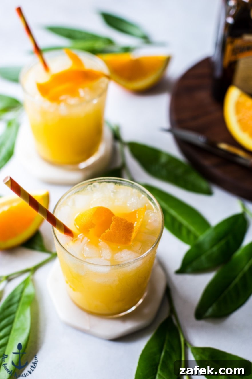 Orange Crush Cocktail Orange Crush Cocktail