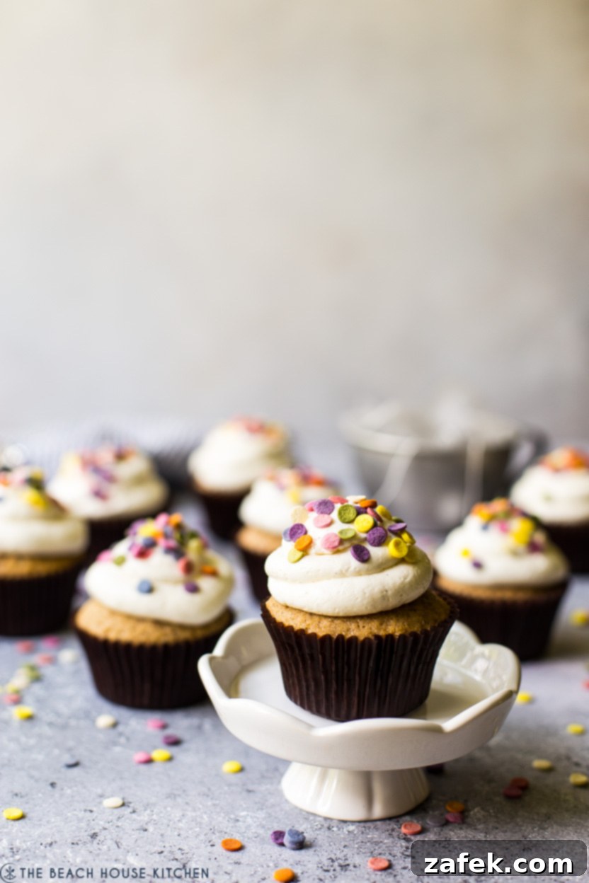 Frosted Earl Grey Cupcakes