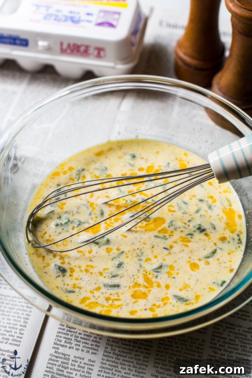 Greek Omelet Egg Bake