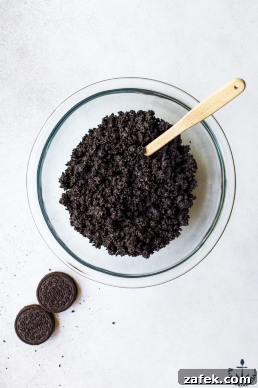 Full Pan of Golden Oreo Blondies A full tray of freshly baked Oreo Blondies, ready to be cut and served