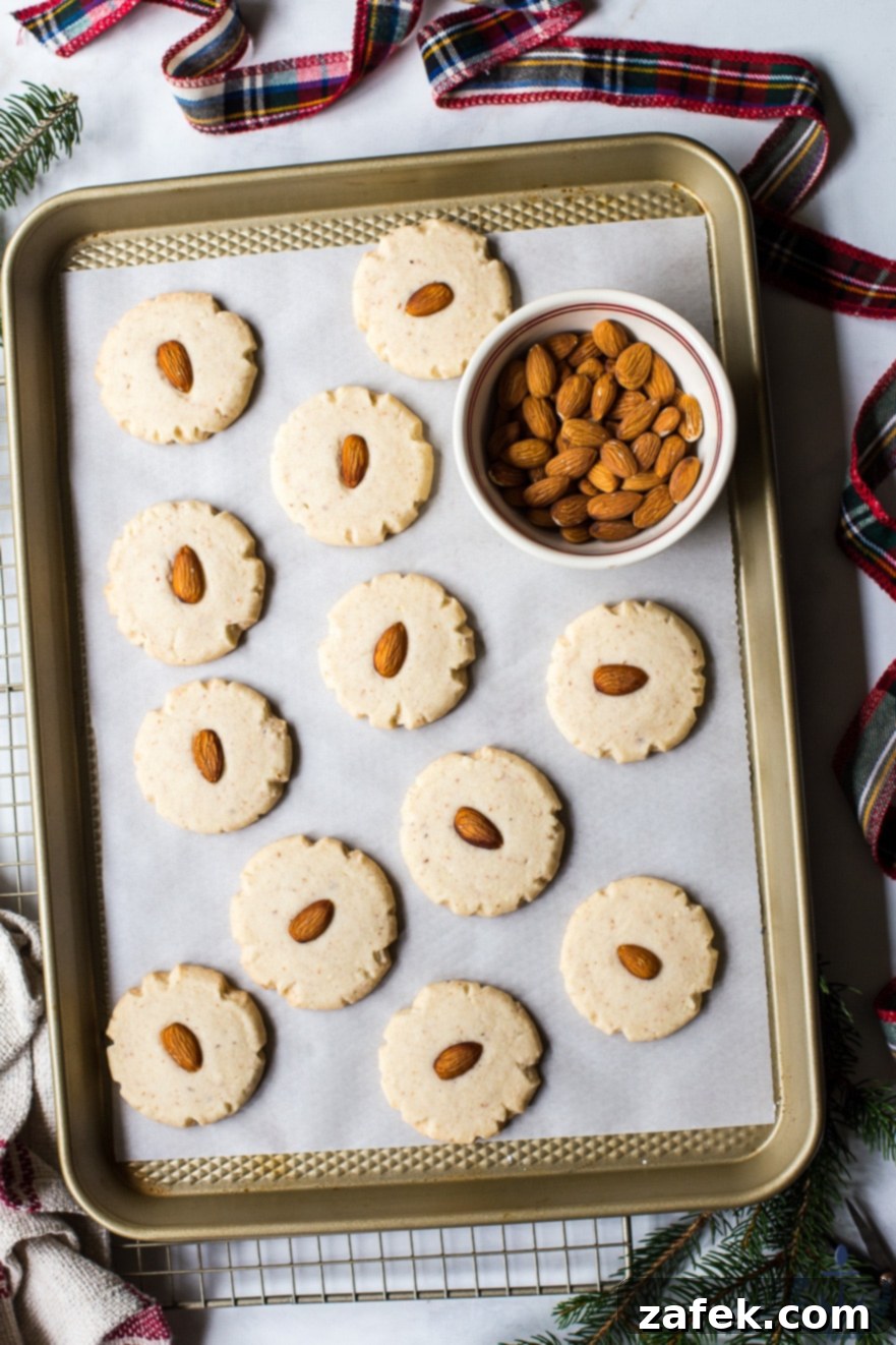 The Secret to Triple Almond Flavor in Meltaway Cookies