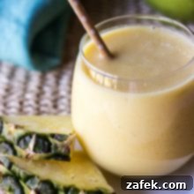 Tropical Sunburst Smoothie 7 Sunrise Pineapple Mango Smoothie