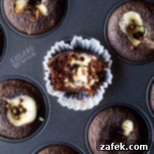 Black Bottom Delights 4 Black Bottom Cupcakes