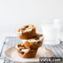 Stack of S'mores Cups on a plate