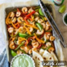 Effortless Sheet Pan Shrimp Fajitas 11 Sheet Pan Shrimp Fajitas