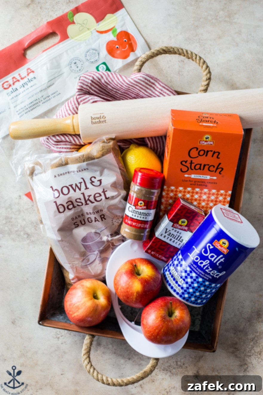 ShopRite's Holiday Apple Pie Fest 3 Overhead photo showcasing an array of high-quality ShopRite products, including fresh apples, ready for baking the perfect holiday apple pie.