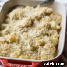 Horseradish Cauliflower Au Gratin