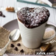 Molten Chocolate Caramel Mug Bliss 8 Chocolate Caramel Mug Cake