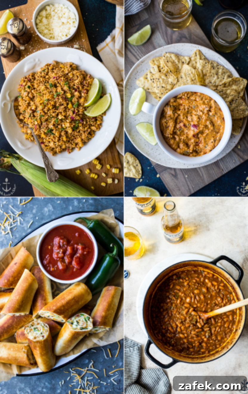 A vibrant collage of delectable Mexican dessert photos, including traditional cookies and rich chocolate treats, perfect for a sweet ending to your Cinco de Mayo feast.