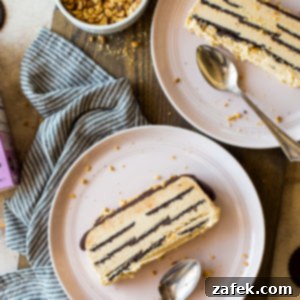 Decadent No-Bake Chocolate Peanut Butter Cake 9 Chocolate Peanut Butter Ice Box Cake