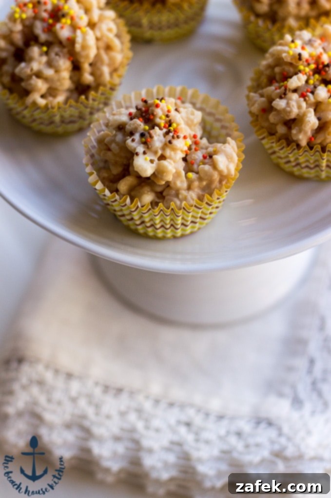 Tropical Crisp 4 Plantation Crunch in paper cups with sprinkles