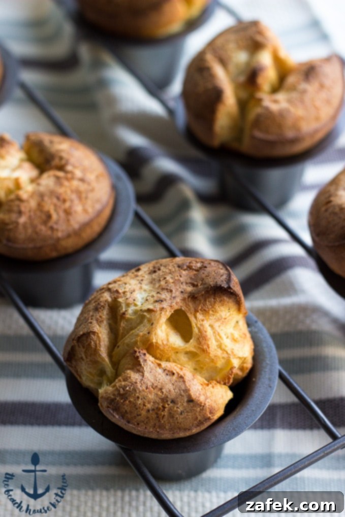 Parmesan Black Pepper Popovers