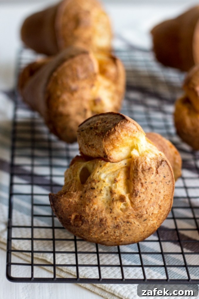 Parmesan Black Pepper Popovers