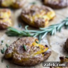 Roasted Smashed Potatoes