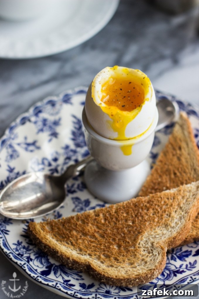 Tom's Perfect Soft Boiled Egg