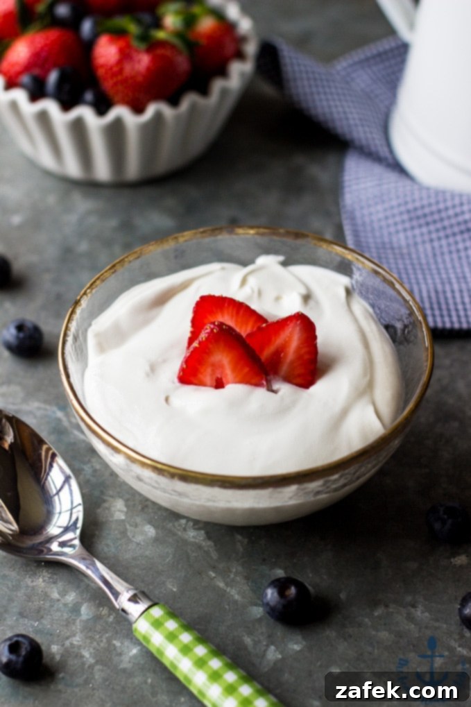 Close-up of fresh berry compote