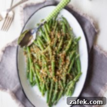 Crispy Green Beans with Zesty Horseradish Panko 6 Green Beans with Horseradish Panko