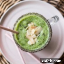 Paradise Green Fusion 4 Tropical Green Twist Smoothie