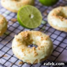 Key Lime Pie Donuts