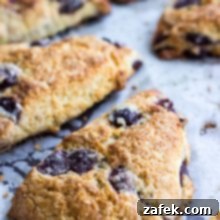 Cherry Vanilla Scones