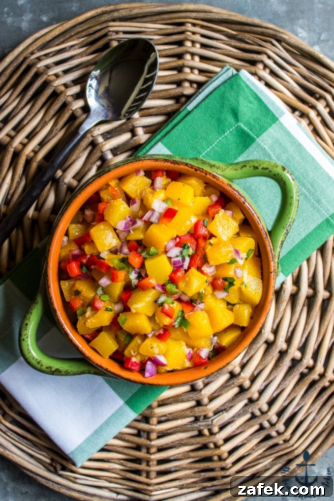 Sunshine Peach Salsa 2 Summer Peach Salsa