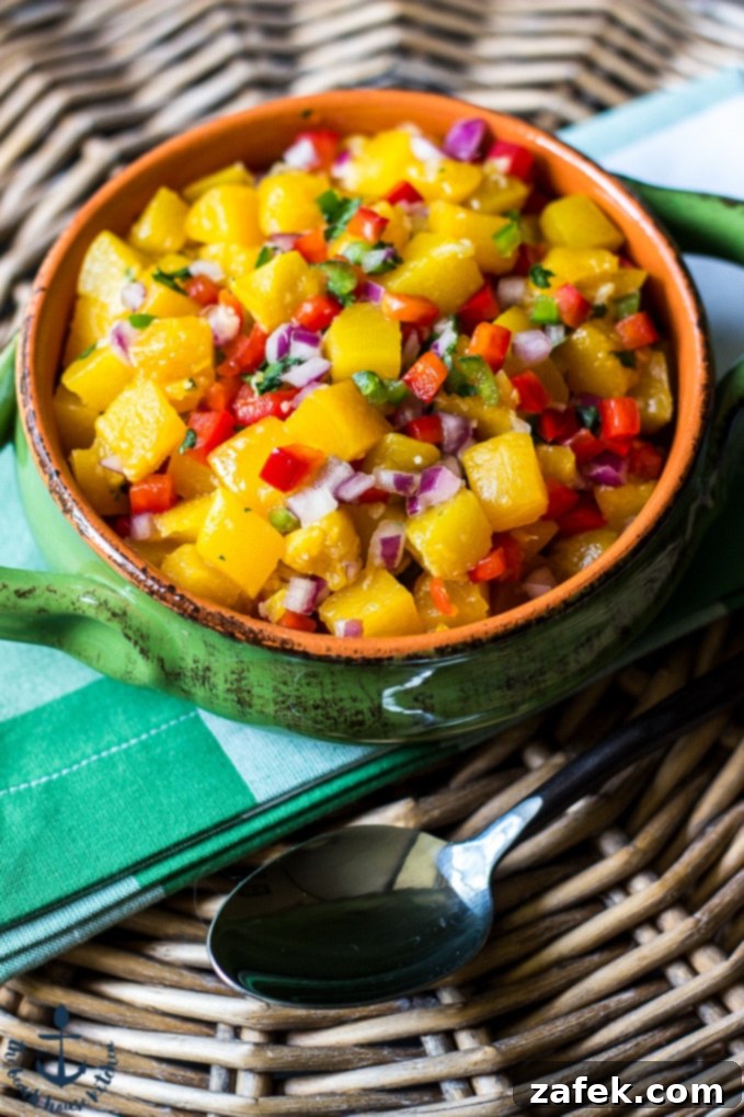 Sunshine Peach Salsa 5 Peach Salsa
