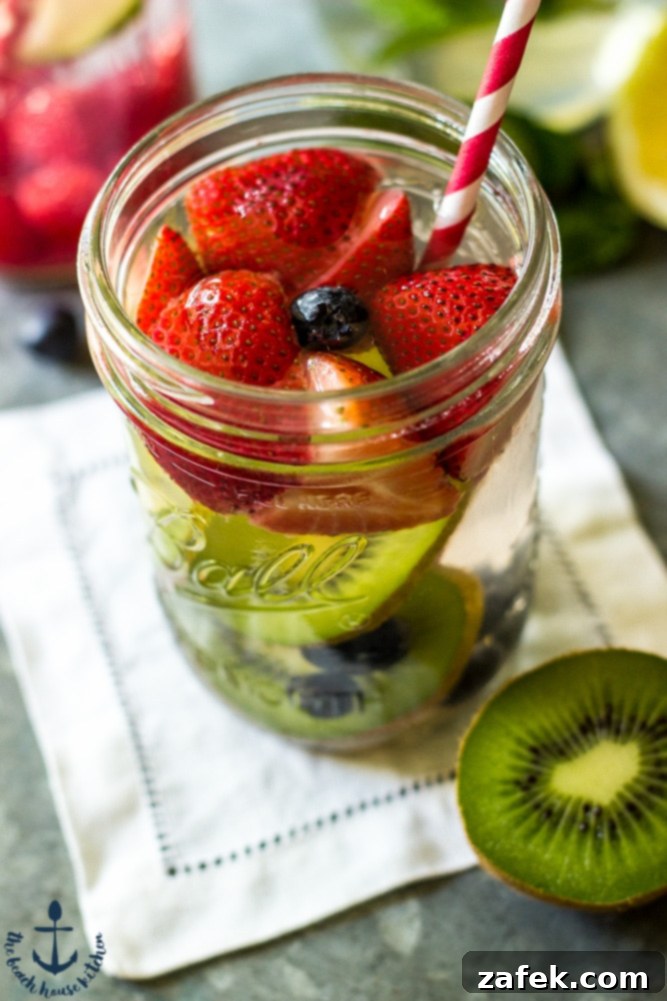 Fruity Hydration 4 Fruit-Infused Water