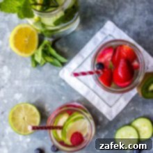 Fruity Hydration 8 Fruit Infused Waters