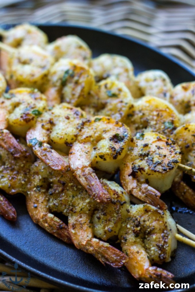 Grilled Panzanella with Shrimp and Asparagus