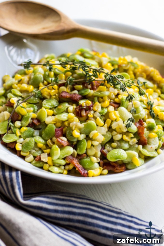 Golden Harvest Succotash 2 Fresh End of Summer Succotash with Corn and Lima Beans