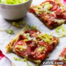 BLT Phyllo Pizza