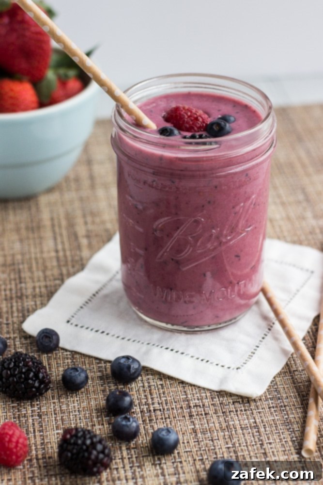 Loaded Berry Smoothie
