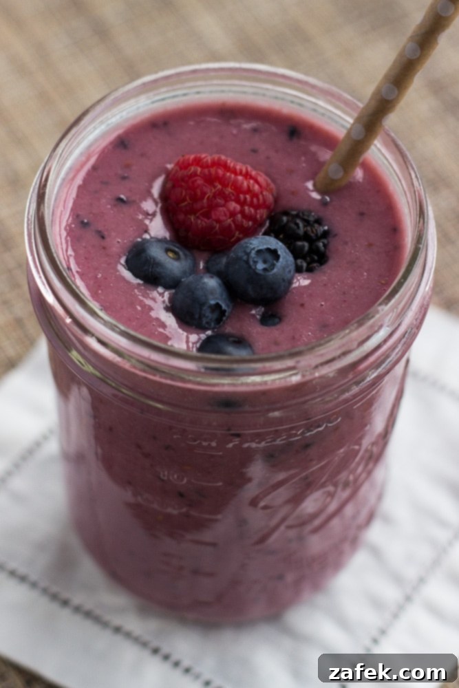 Loaded Berry Smoothie