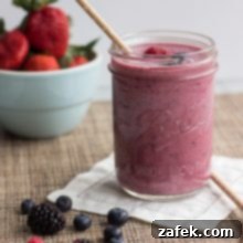 Loaded Berry Smoothie